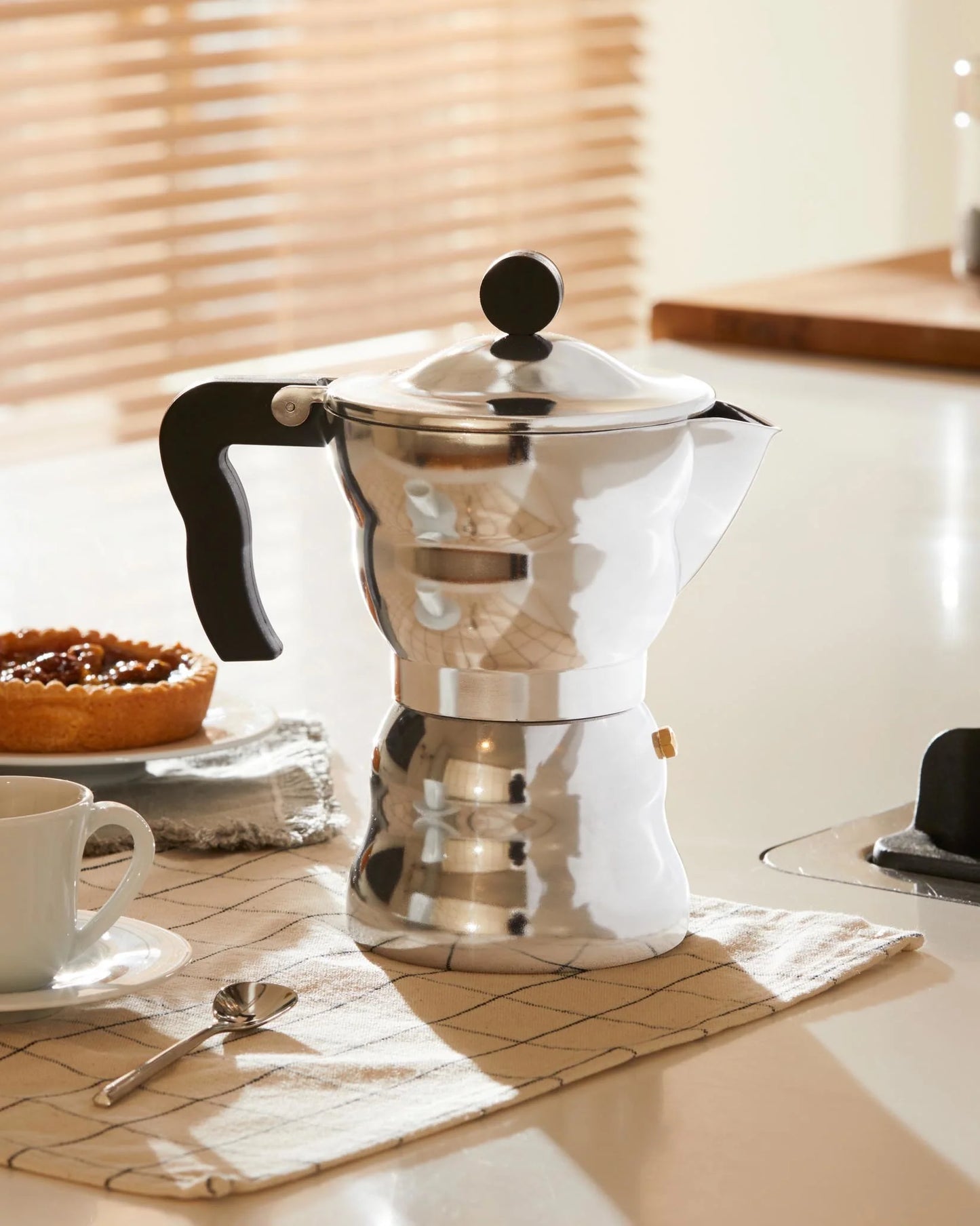 Moka Alessi Espresso coffee maker, 3cups