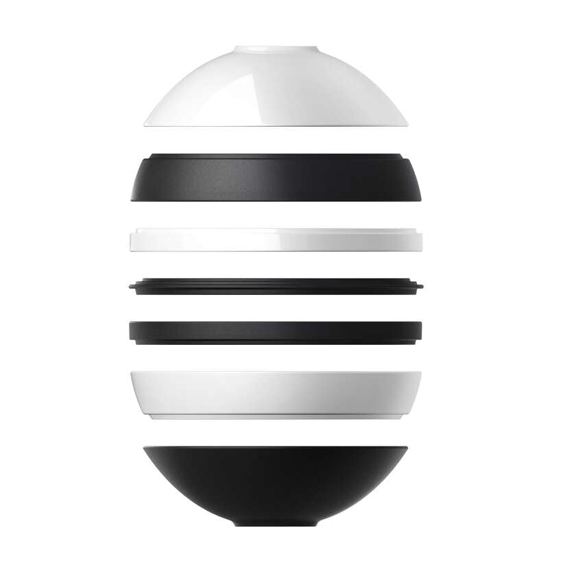La Boule Black and White + La Petite Boule