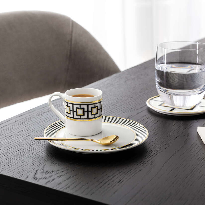 MetroChic Espresso cup saucer