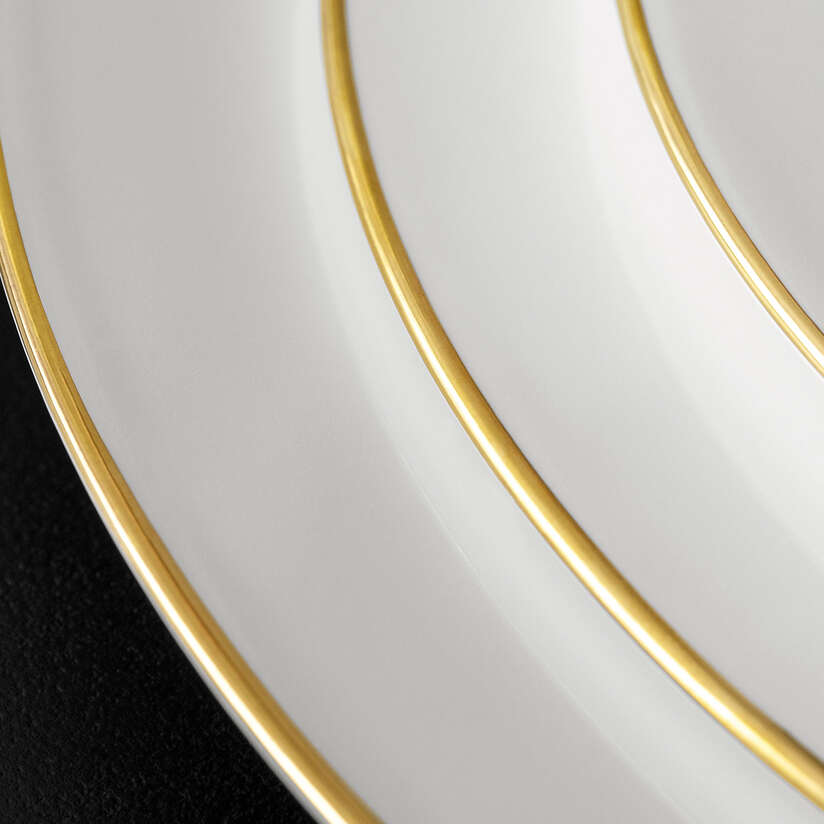 Anmut Gold Round Platter