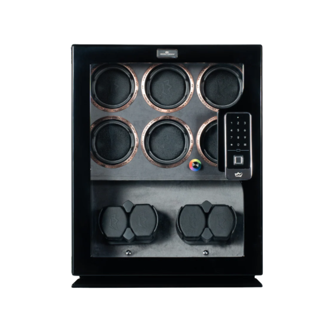 10 Piece Watch Winder, Black