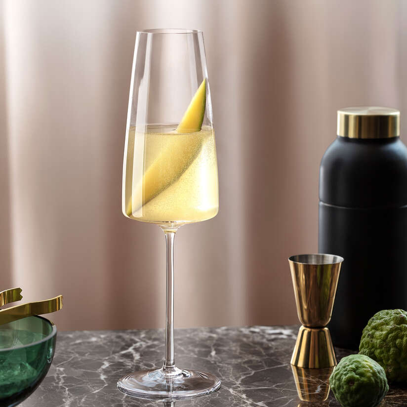 MetroChic Champagne flute, x4