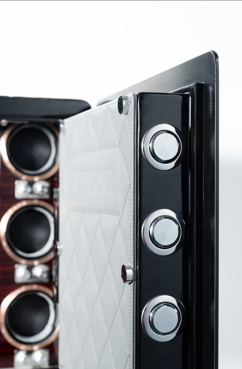 12 Piece Watch Winder, Black