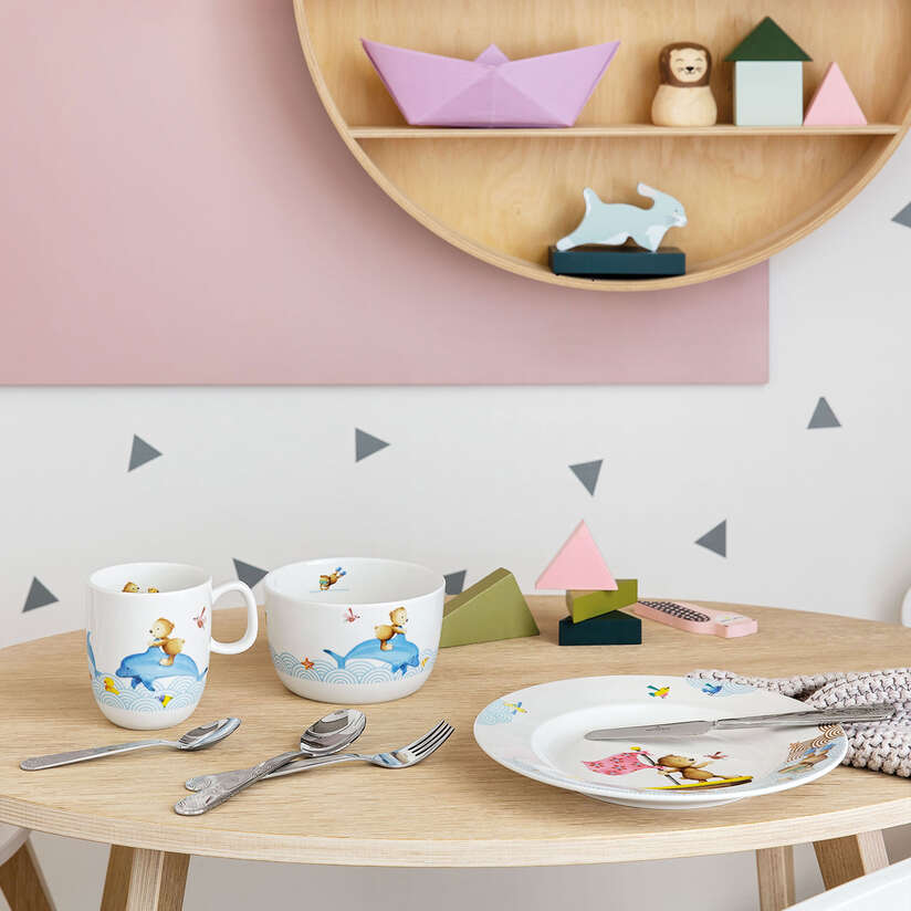 Happy as Bears Children's Cutlery Set 4pcs – Villeroy & Boch | Casa Euro Philippines