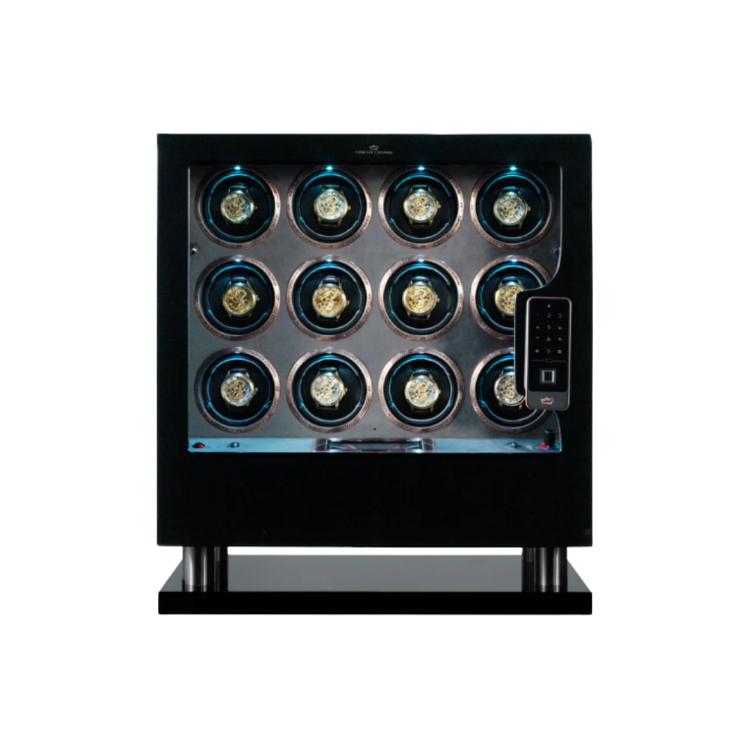 12 Piece Watch Winder with 1 drawer