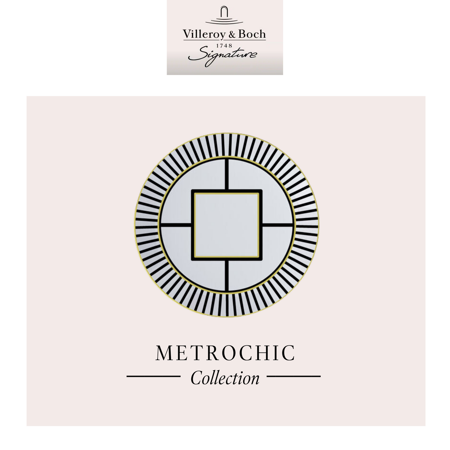 MetroChic dessert/breakfast plate2
