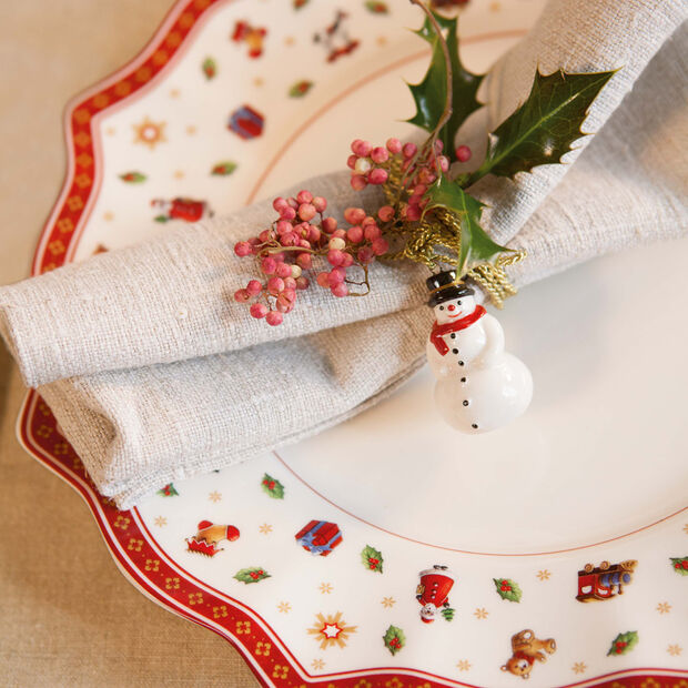 Toy's Delight Flat Plate White