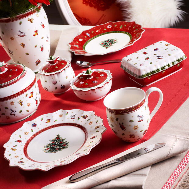 Toy's Delight Salad Plate White