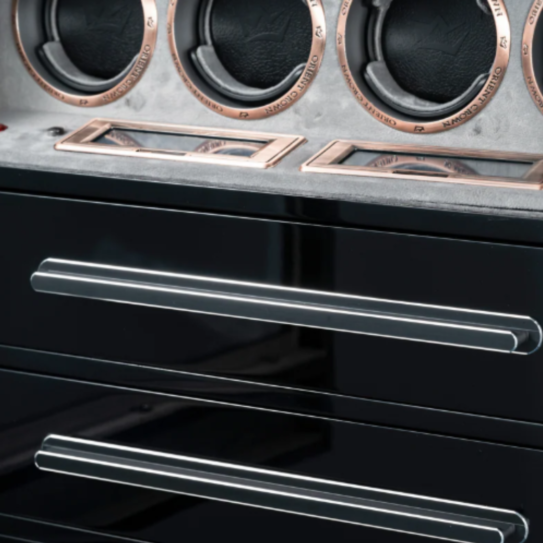 16 Piece Watch Winder with 3 Drawers