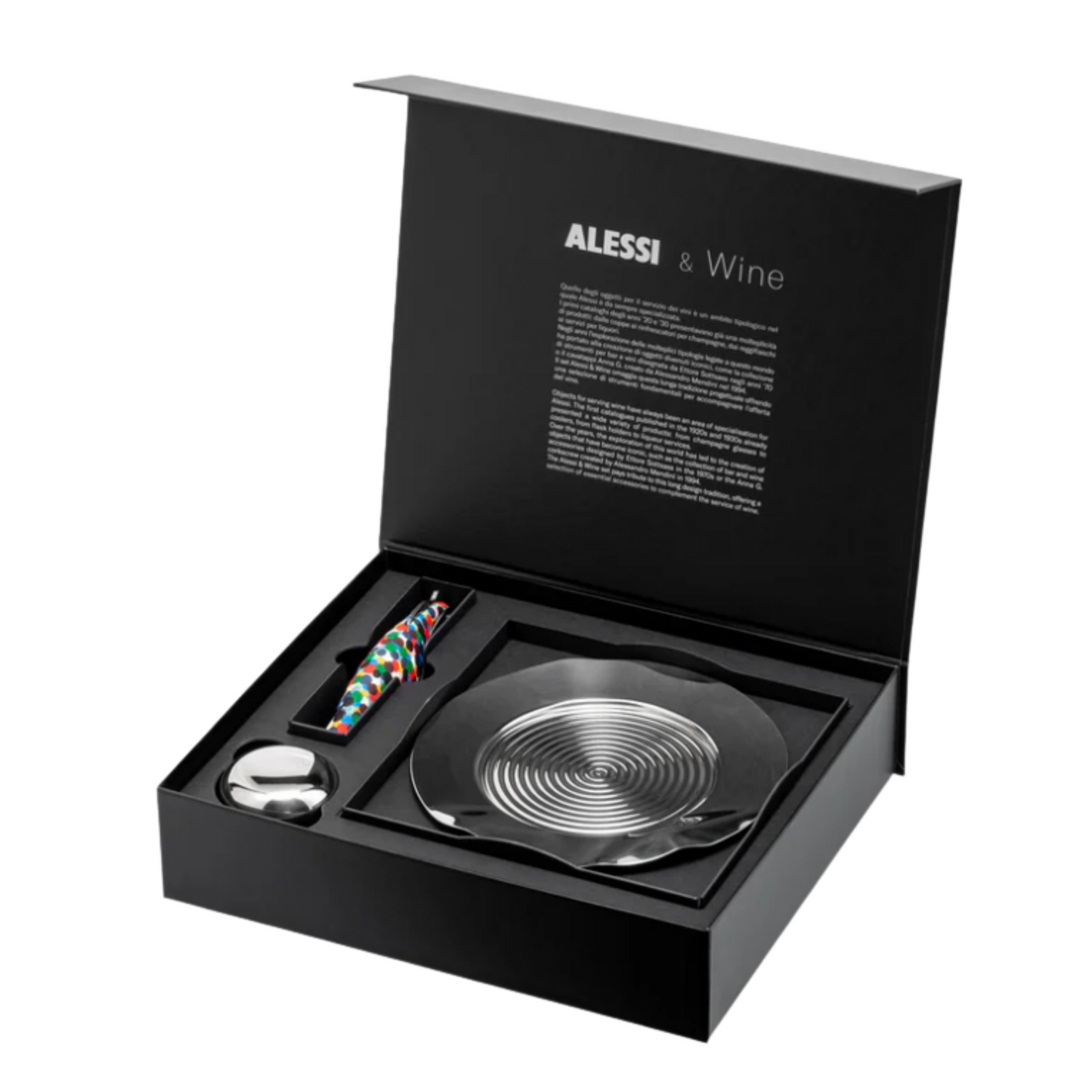 Alessi & Wine - Parrot Gift  Set