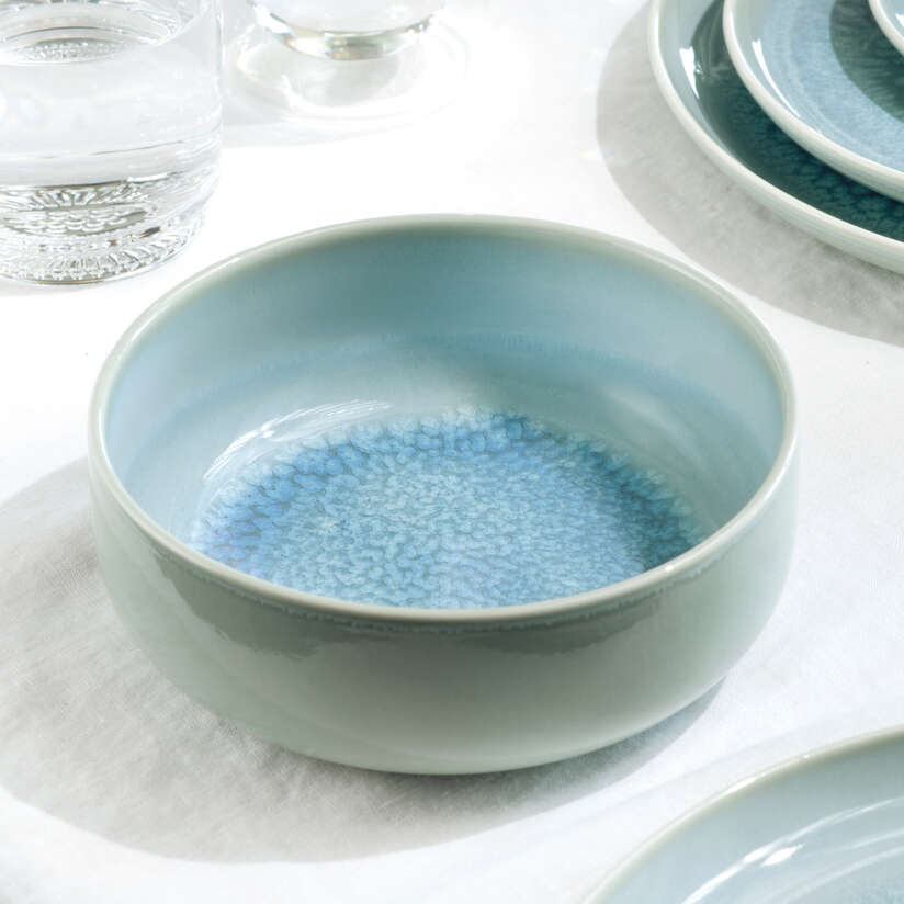 Crafted Breakfast set Blueberry, set for 2