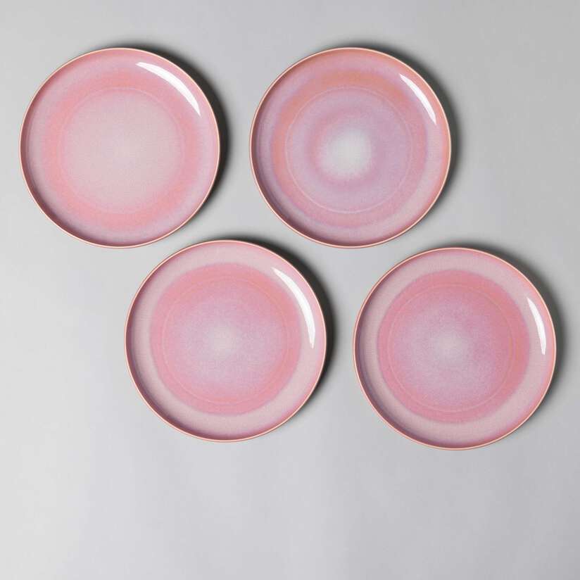 Perlemor Coral Flat Plate 27cm