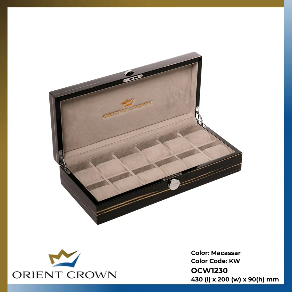 12 Piece Watch Box, KW