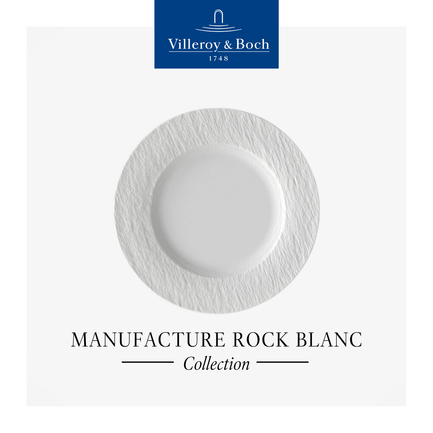 Manufacture Rock Blanc Flat Plate