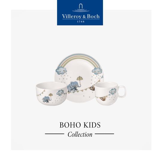 Walk Like an Elephant Children's crockery set, 3pcs