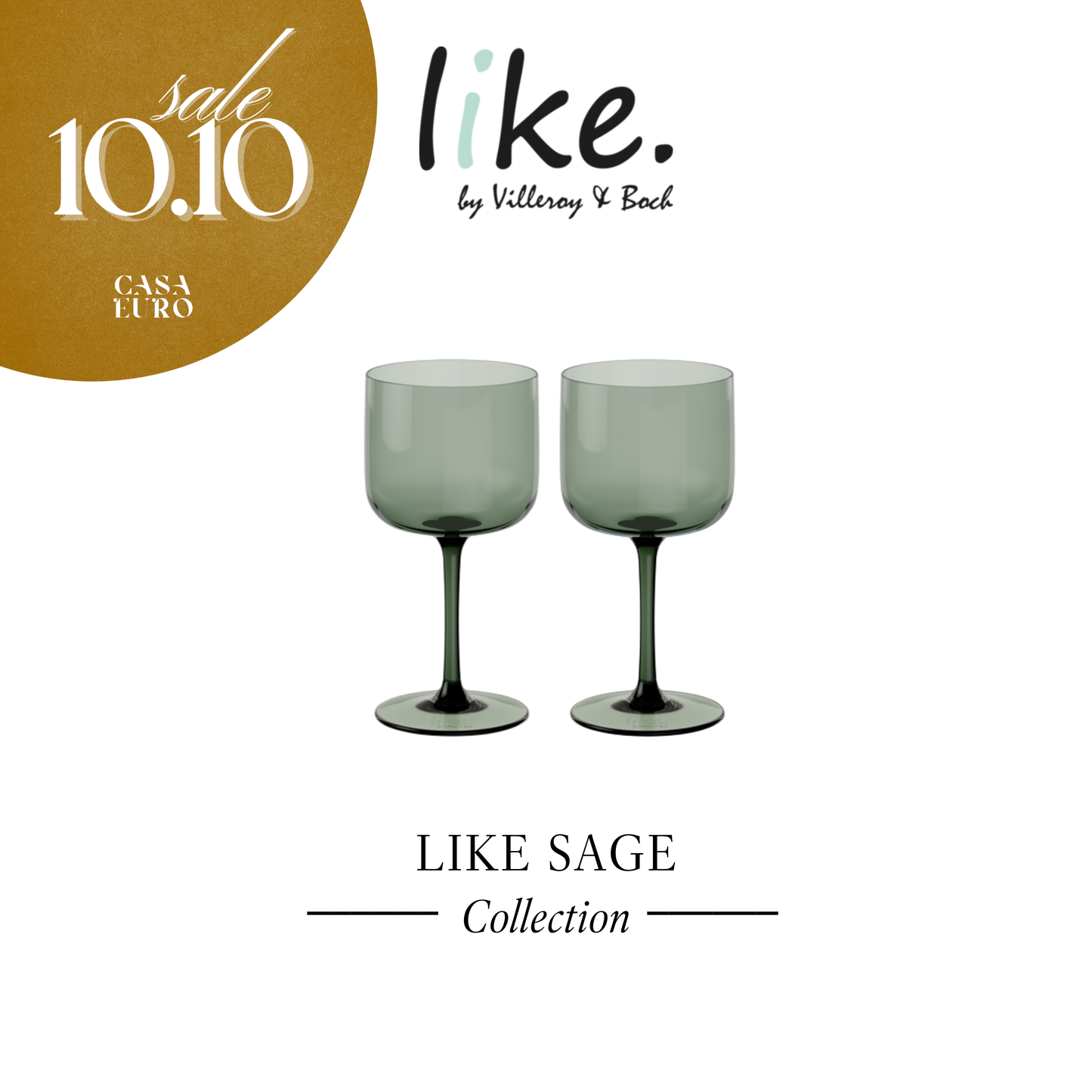 Like. Wine Goblet Set of 2
