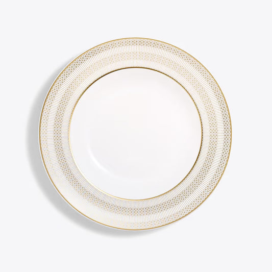 Arcadia Gold & Platinum Soup Bowls, Set of 2