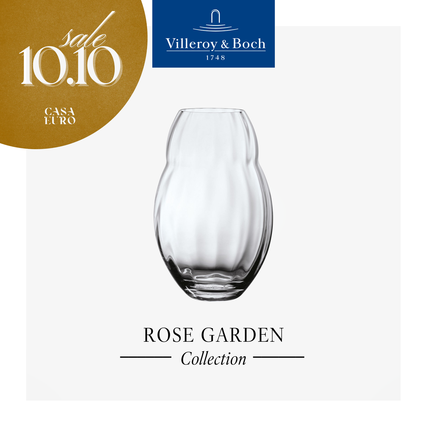 Rose Garden Home vase 20cm