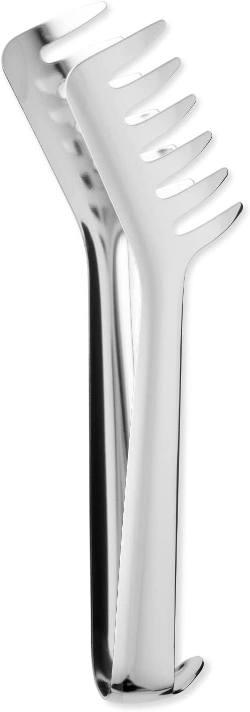 Spaghetti Tongs, Silver