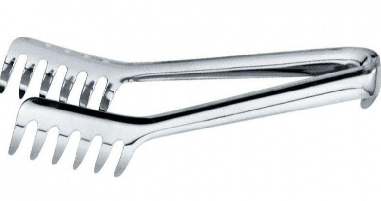 Spaghetti Tongs, Silver