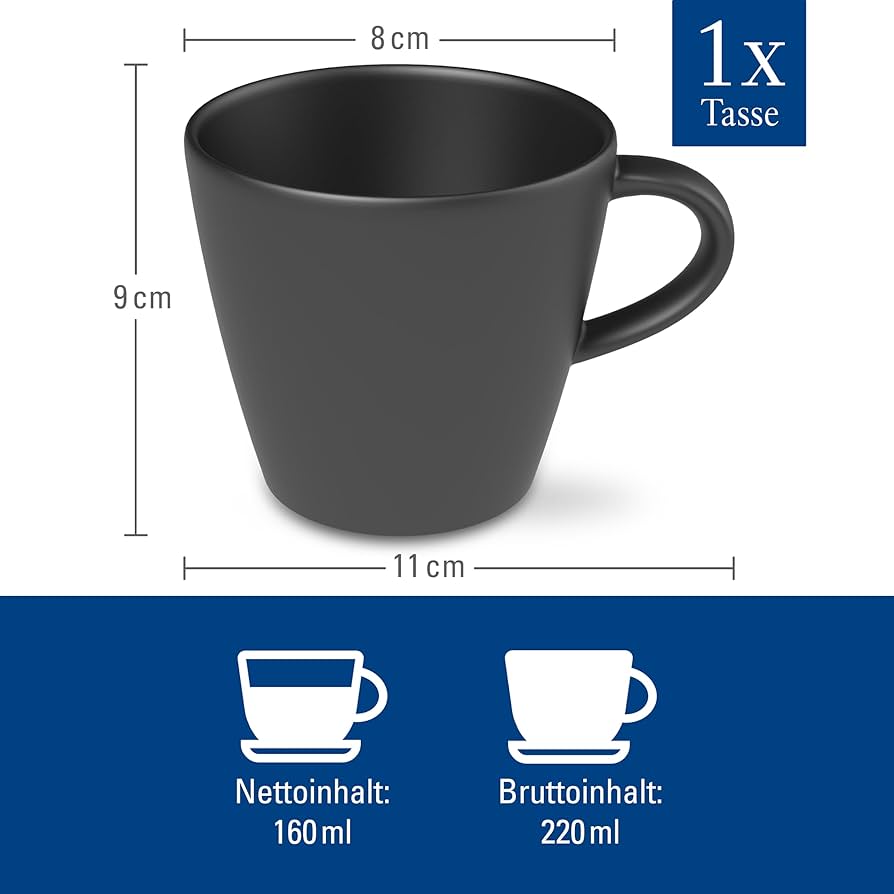 Manufacture Rock Coffee cup, 0.22l