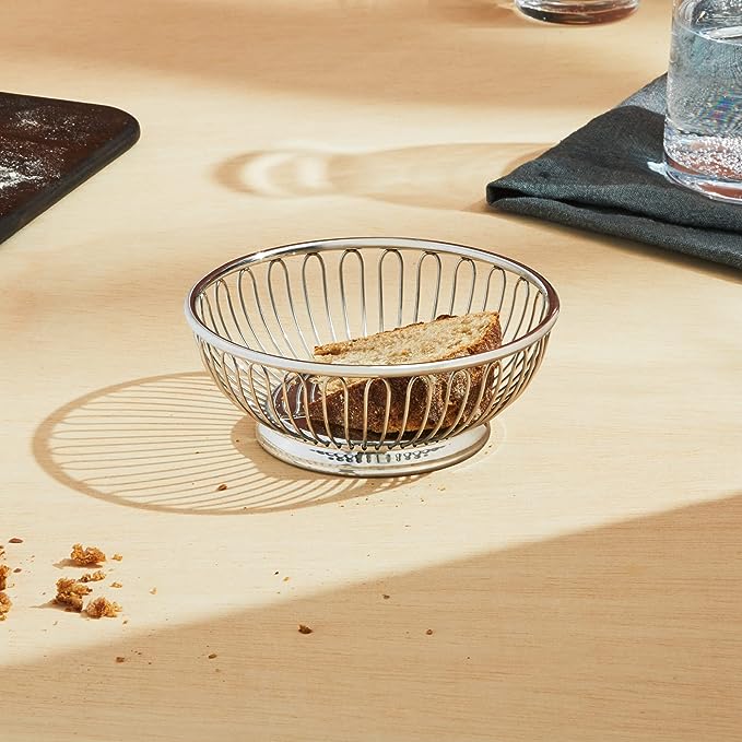 Round Wire Design Basket, 15cm