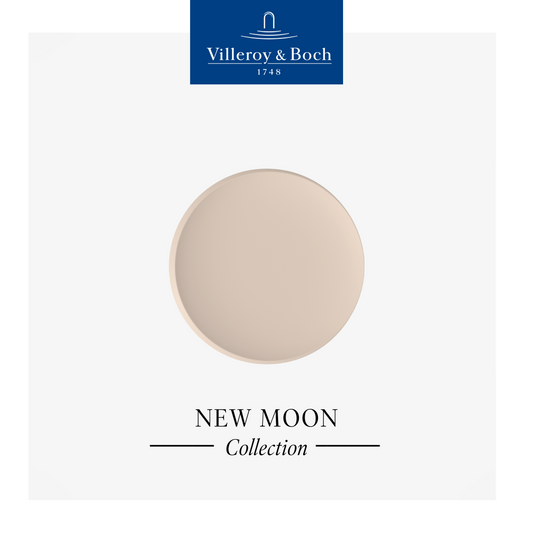 NewMoon Beige Salad Plate, 24cm