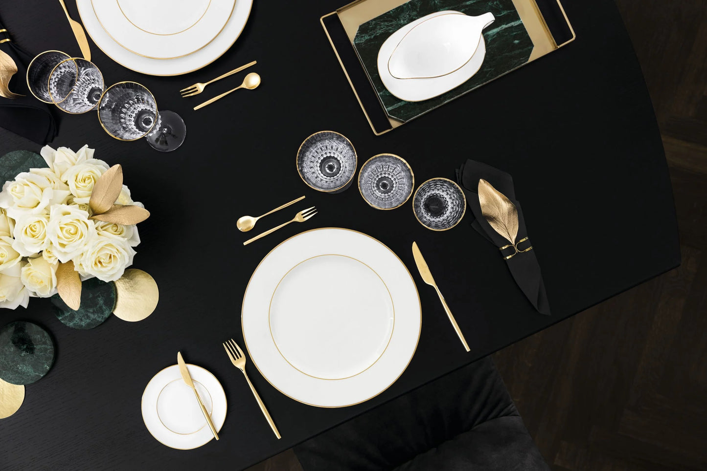 Anmut Gold Bread & Butter Plate