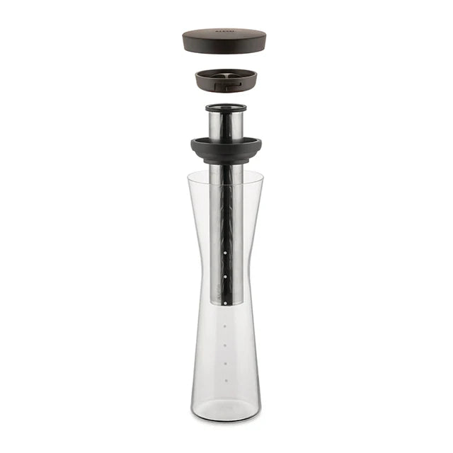 Mazagran: Cold brew coffee carafe, D. Brown