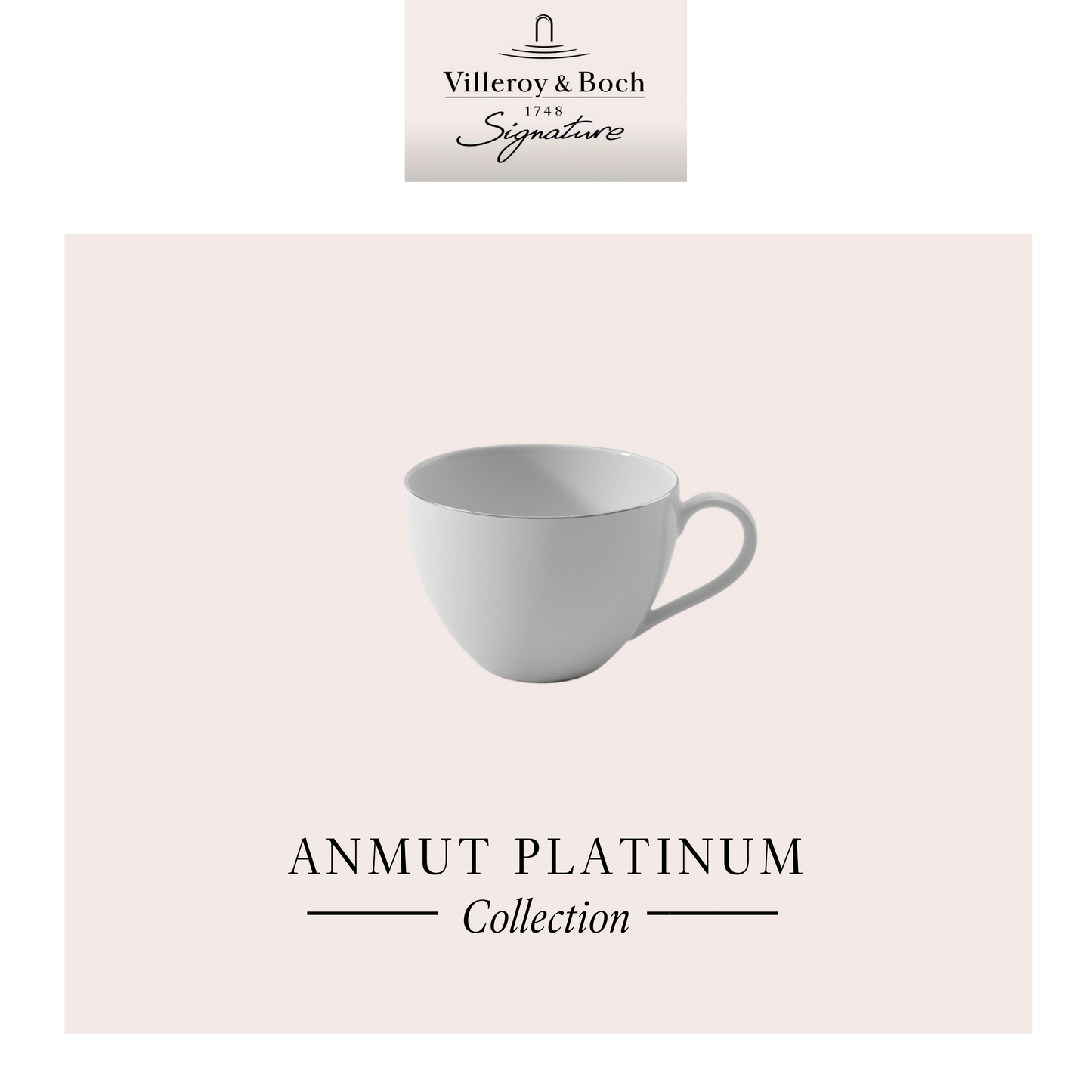 Anmut Platinum Coffee cup