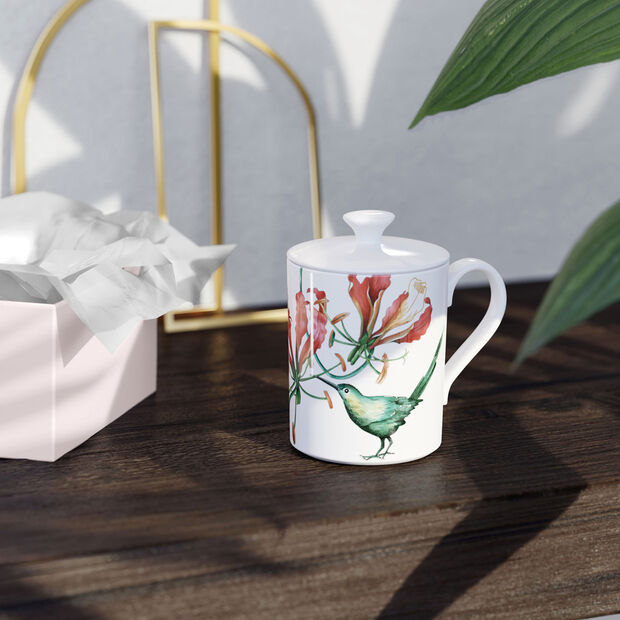 Avarua Mug With Lid, x2