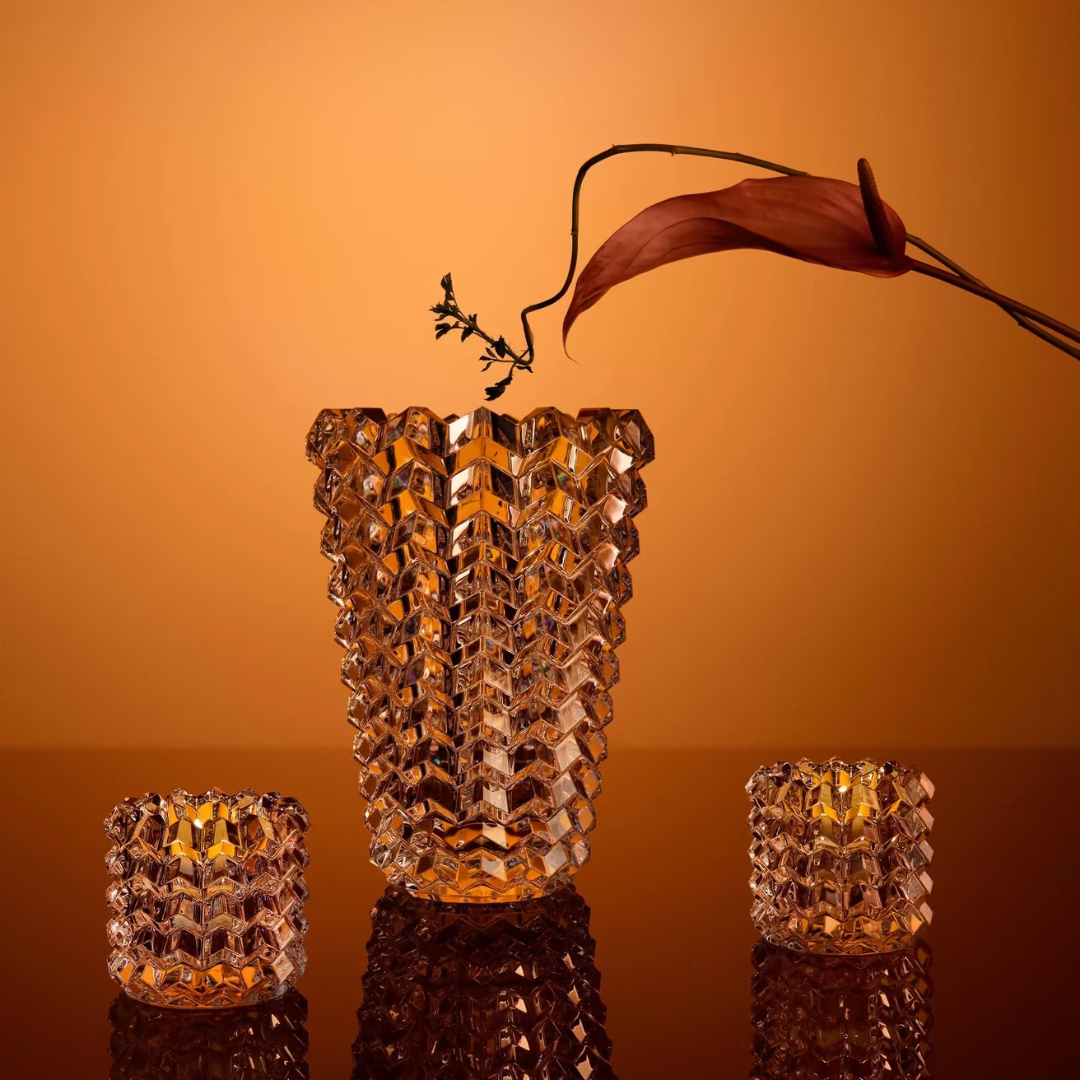 Focus Zig Zag Votive Clear