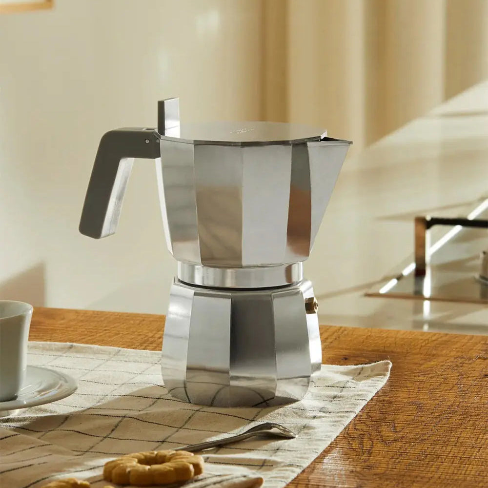 Moka Espresso Coffee Maker Induction, 9 cups