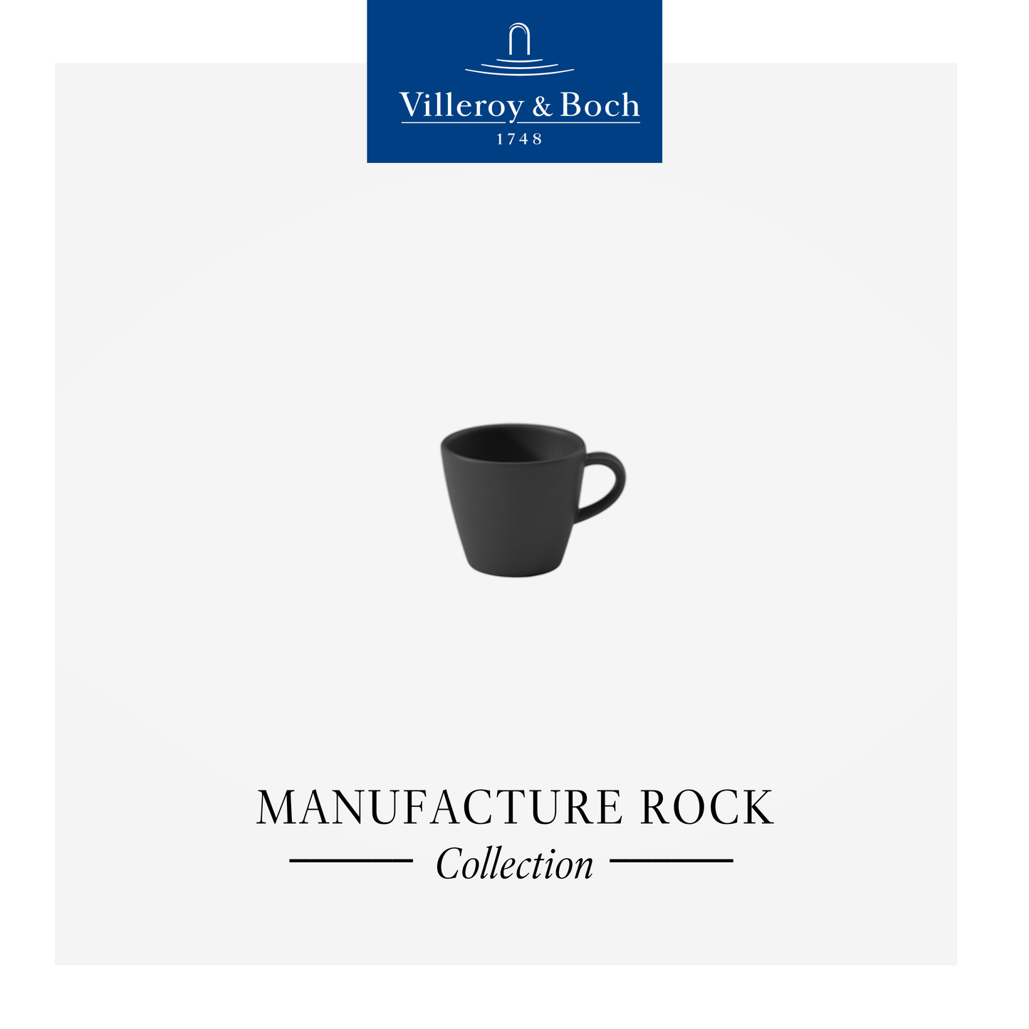 Manufacture Rock Espresso cup, 0.01l
