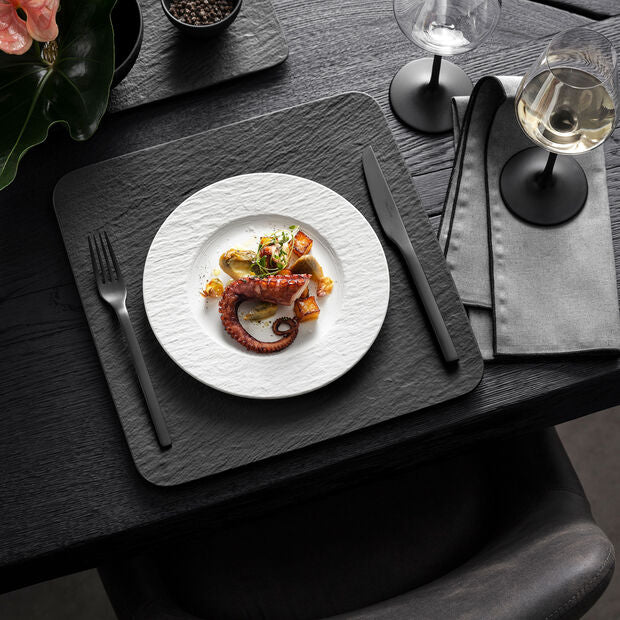 Manufacture Rock Blanc breakfast plate