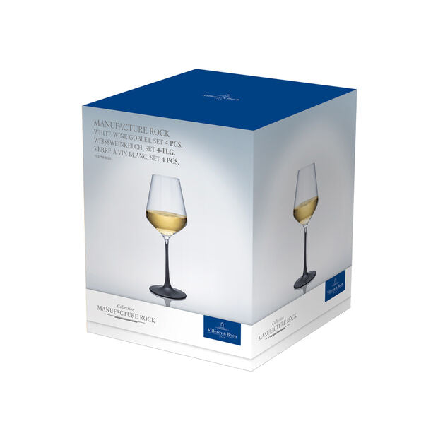 Manufacture Rock White Wine Goblet, x4