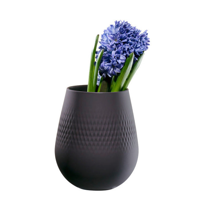 Manufacture Collier Noir Carré vase 14cm