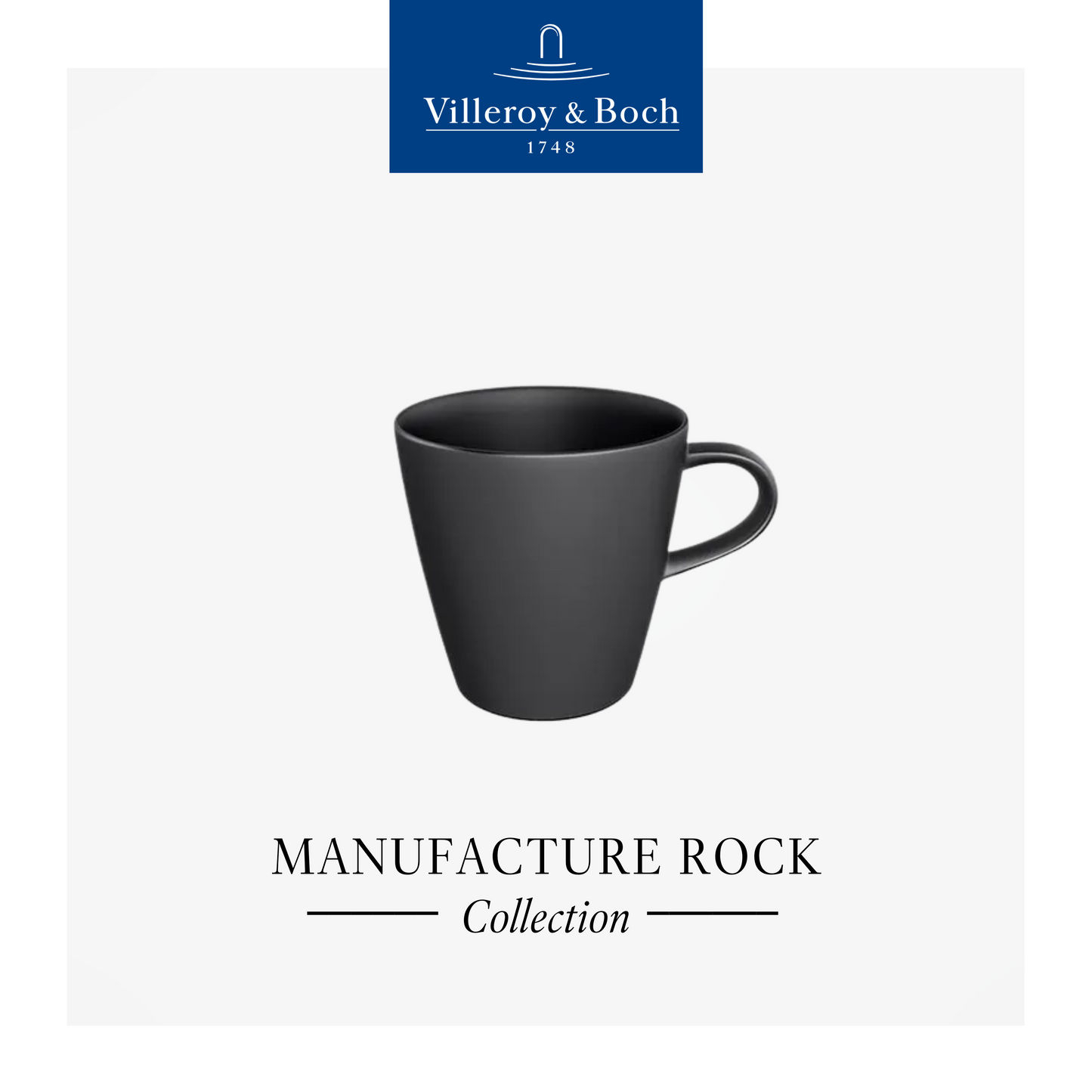 Villeroy & Boch Manufacture Rock Mug