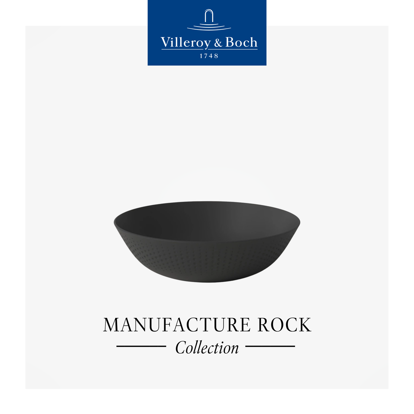 Manufacture Rock Blanc Decorative fruit bowl