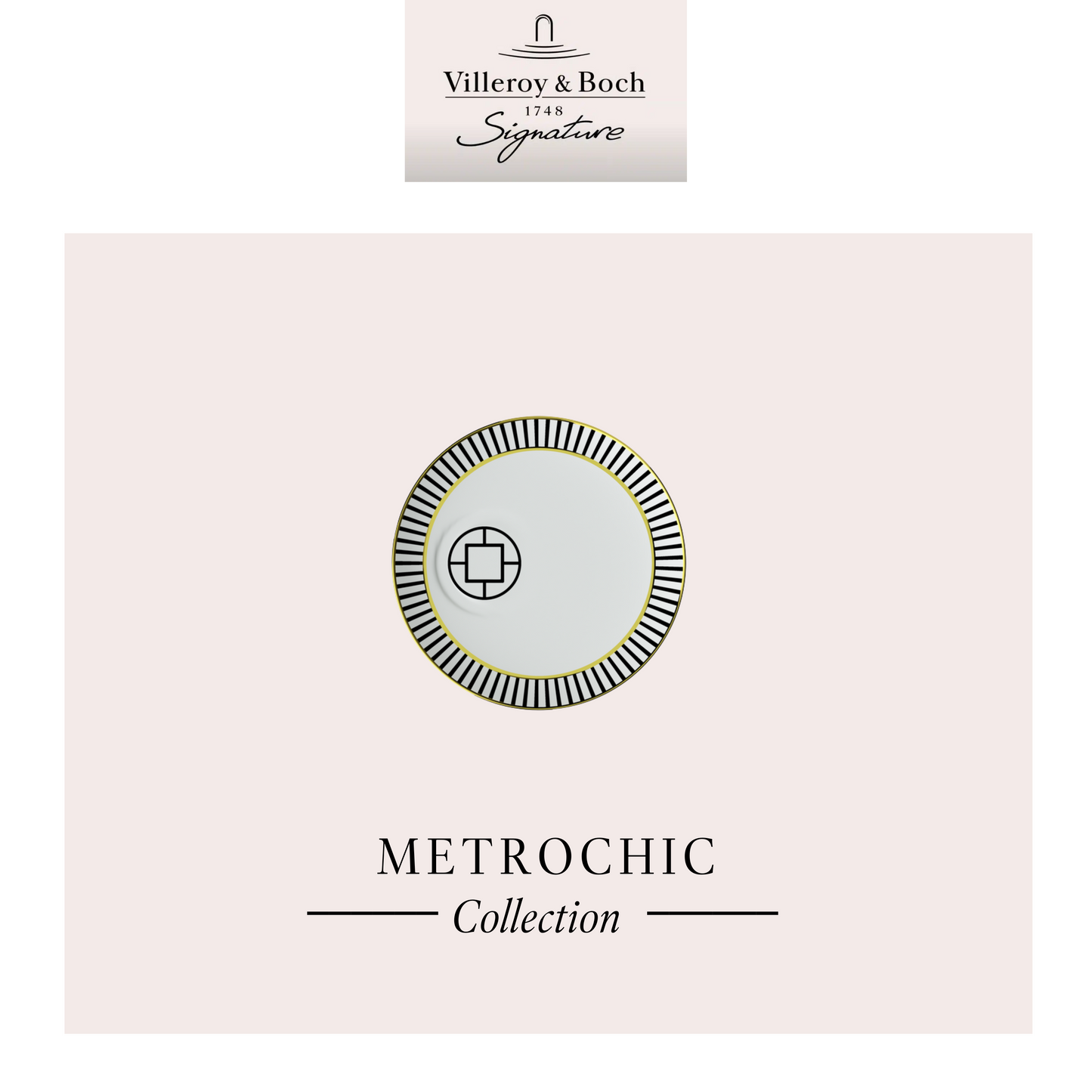 MetroChic Espresso cup saucer