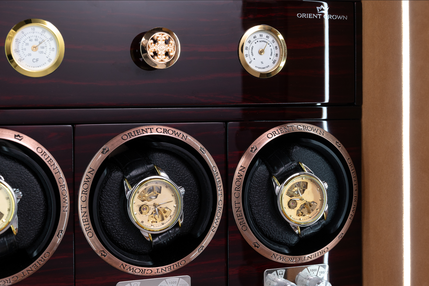 (PRE ORDER) 9 Piece Watch Winder Safe Box with 1 Drawer, (colour may vary)