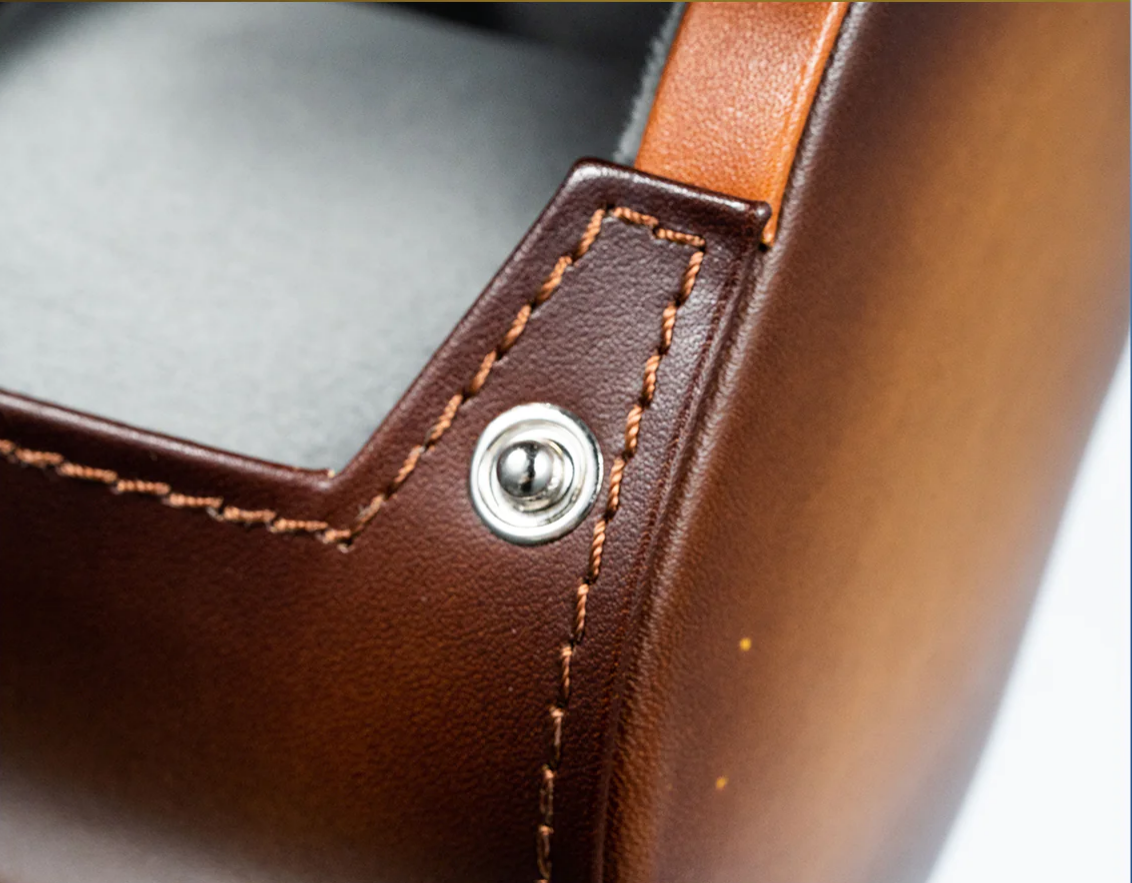 Solo Pulse single watch roll, Brown