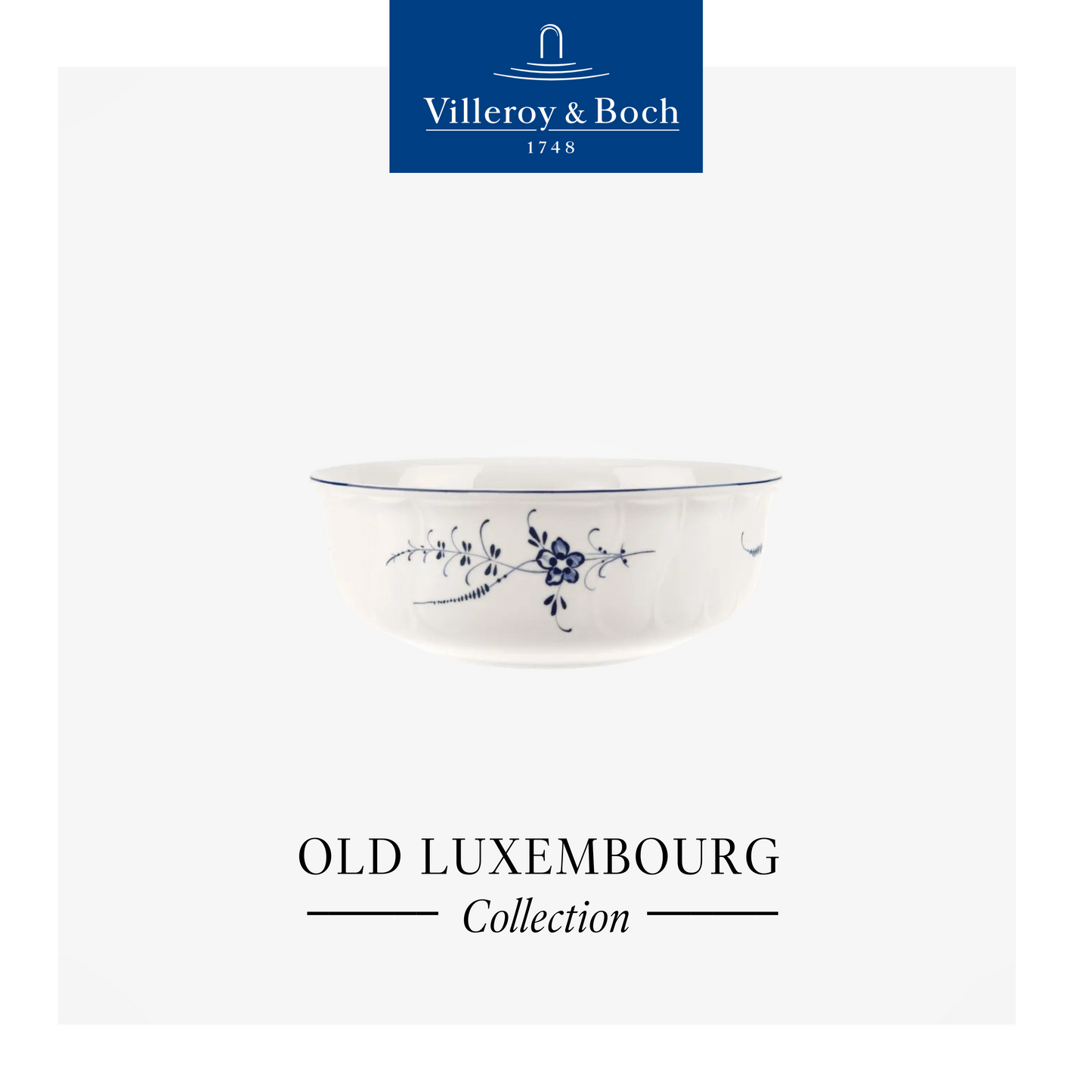 Old Luxembourg Salad bowl 24cm