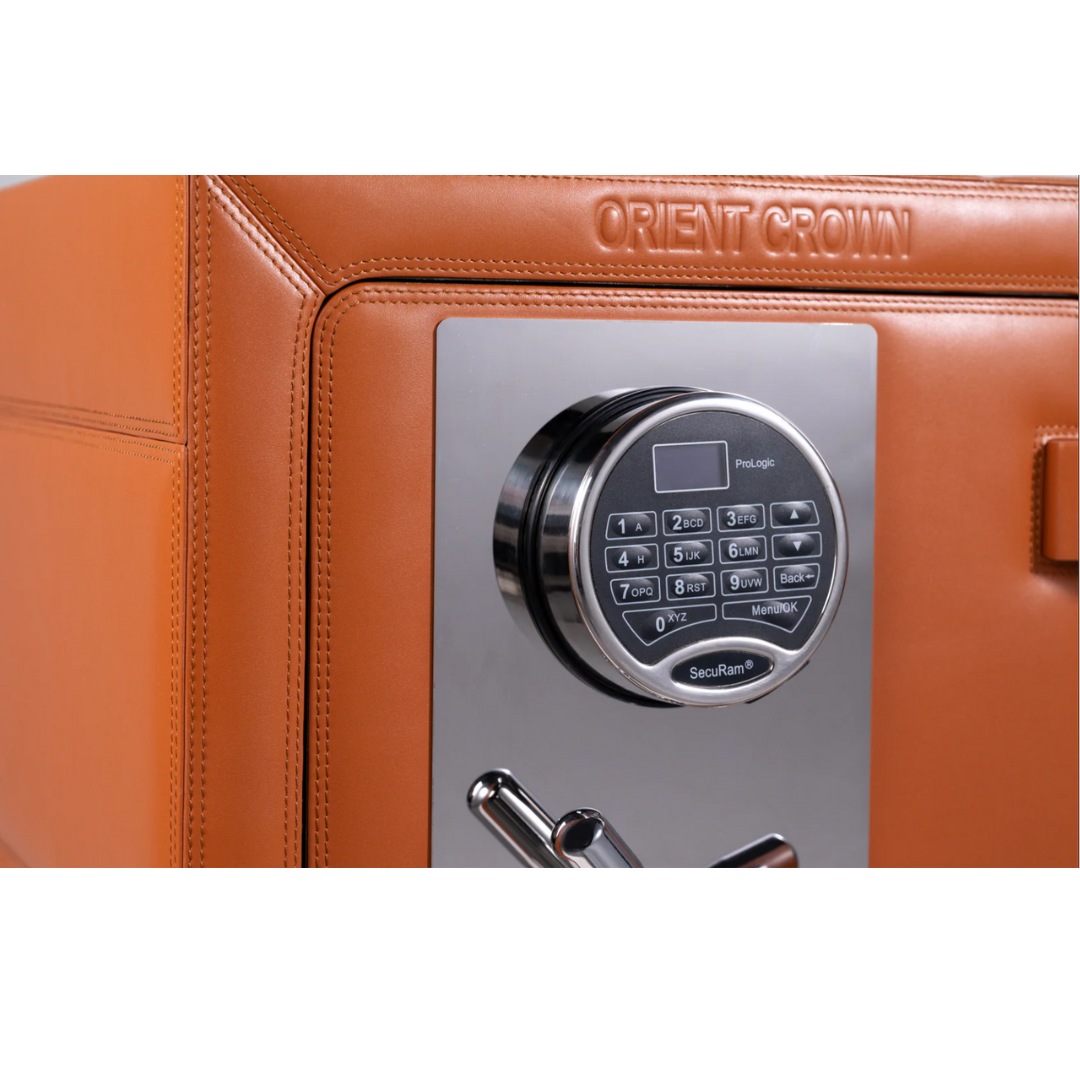 (PRE ORDER) 5 Piece Watch Winder with 2 Drawers, (colour may vary)