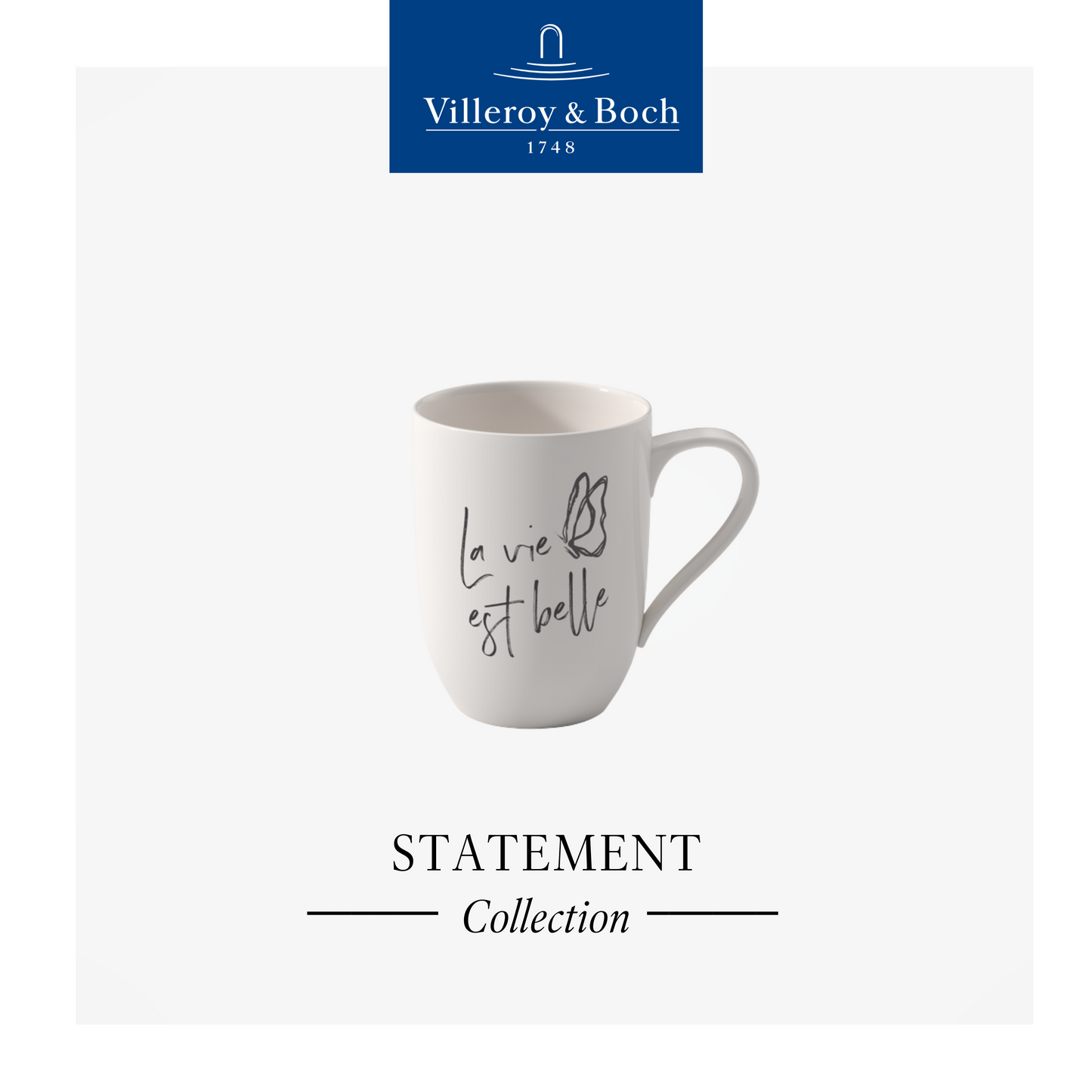 Statement Mug - La vie est belle