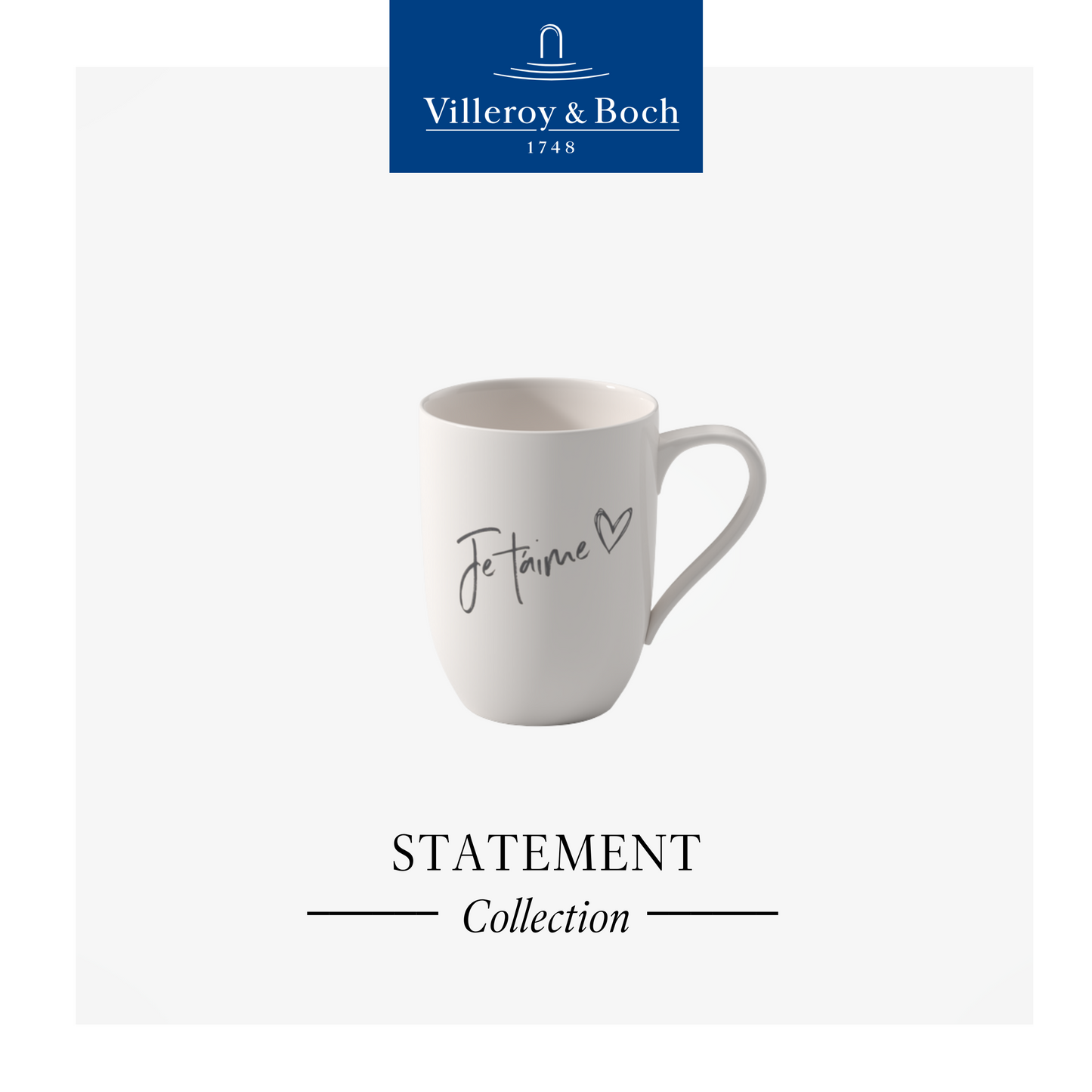 Statement Mug - Je t'aime