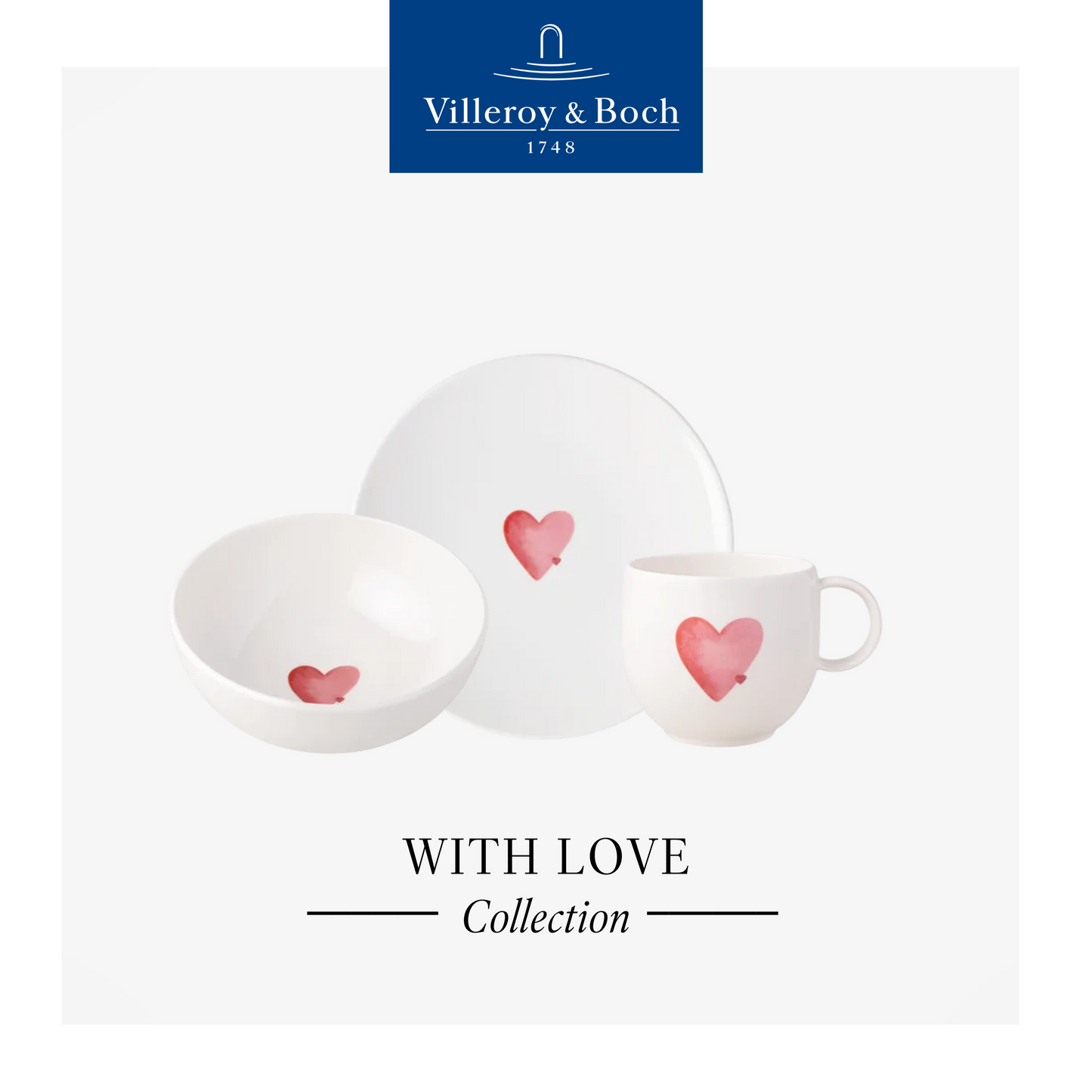 With Love - Sending Love, Set for 2
