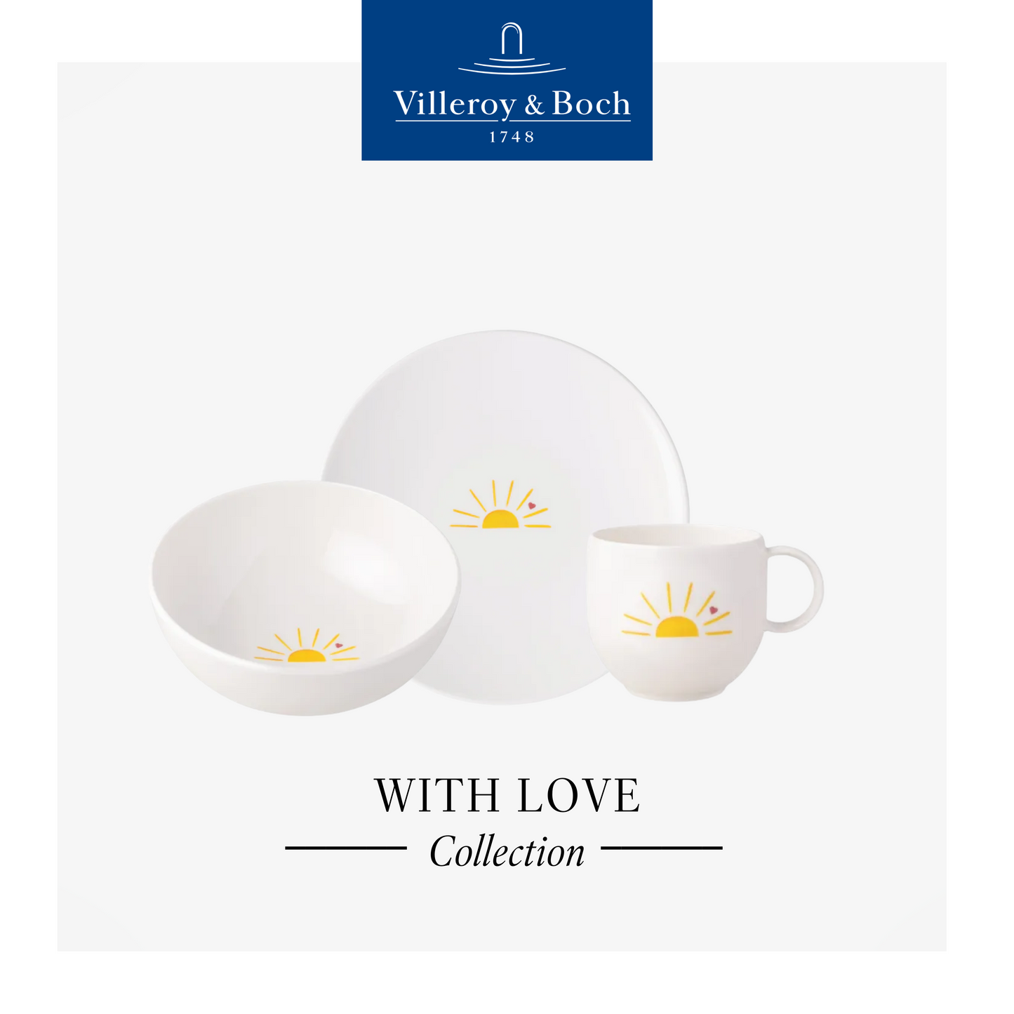 With Love - Sunshine, Set for 2