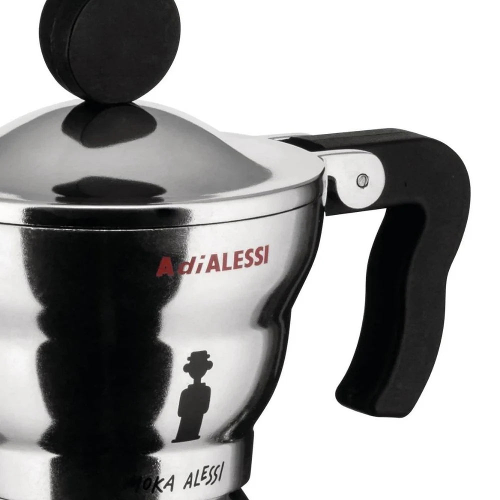 Moka Alessi Espresso coffee maker, 3cups