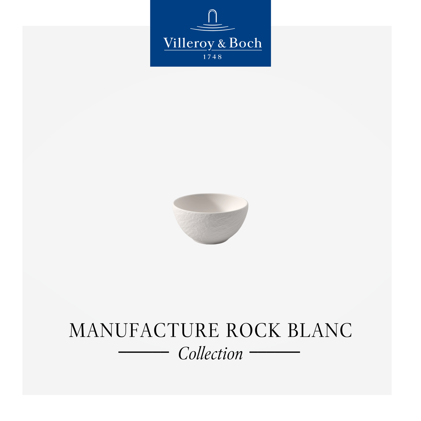 Manufacture Rock Blanc Dipping bowl